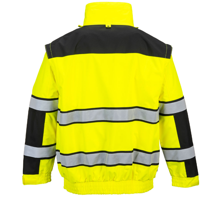 Hi-Vis Classic Bomber Jacket - New England Safety Supply