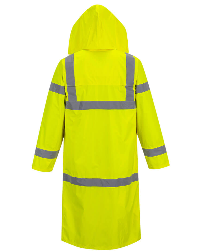 Hi-Vis Classic Rain Coat 48" - New England Safety Supply