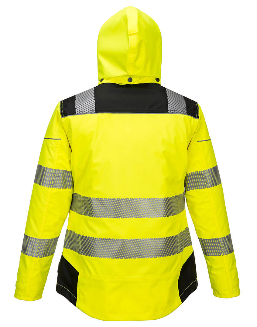 PW3 Hi-Vis Women's Winter Jacket Yellow/Black - New England Safety Supply