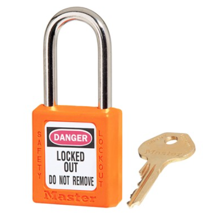 Master Lock Zenex Thermoplastic Safety Padlock, Capacity, Volume, Plastic, Standard - New England Safety Supply