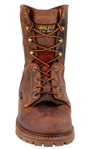 Carolina Men's 8in. Waterproof Composite Toe Work Boots - Brown - New England Safety Supply