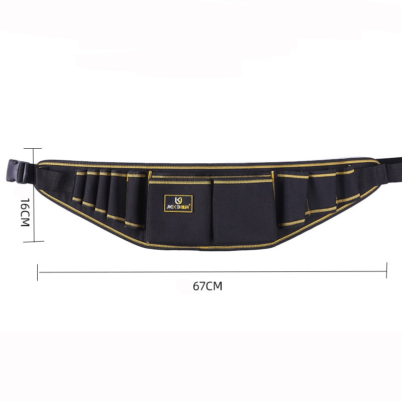Multi Function Tools Bag Belt Bag Pouch Electrician Tools Organizer Waist - New England Safety Supply