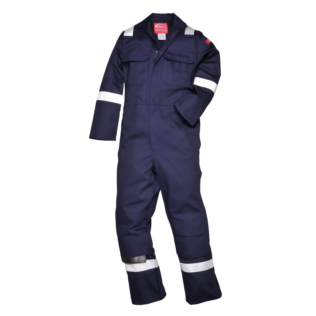 Portwest UBIZ5 Bizweld Iona Protective FR Reflective Safety Coverall ASTM NFPA - New England Safety Supply