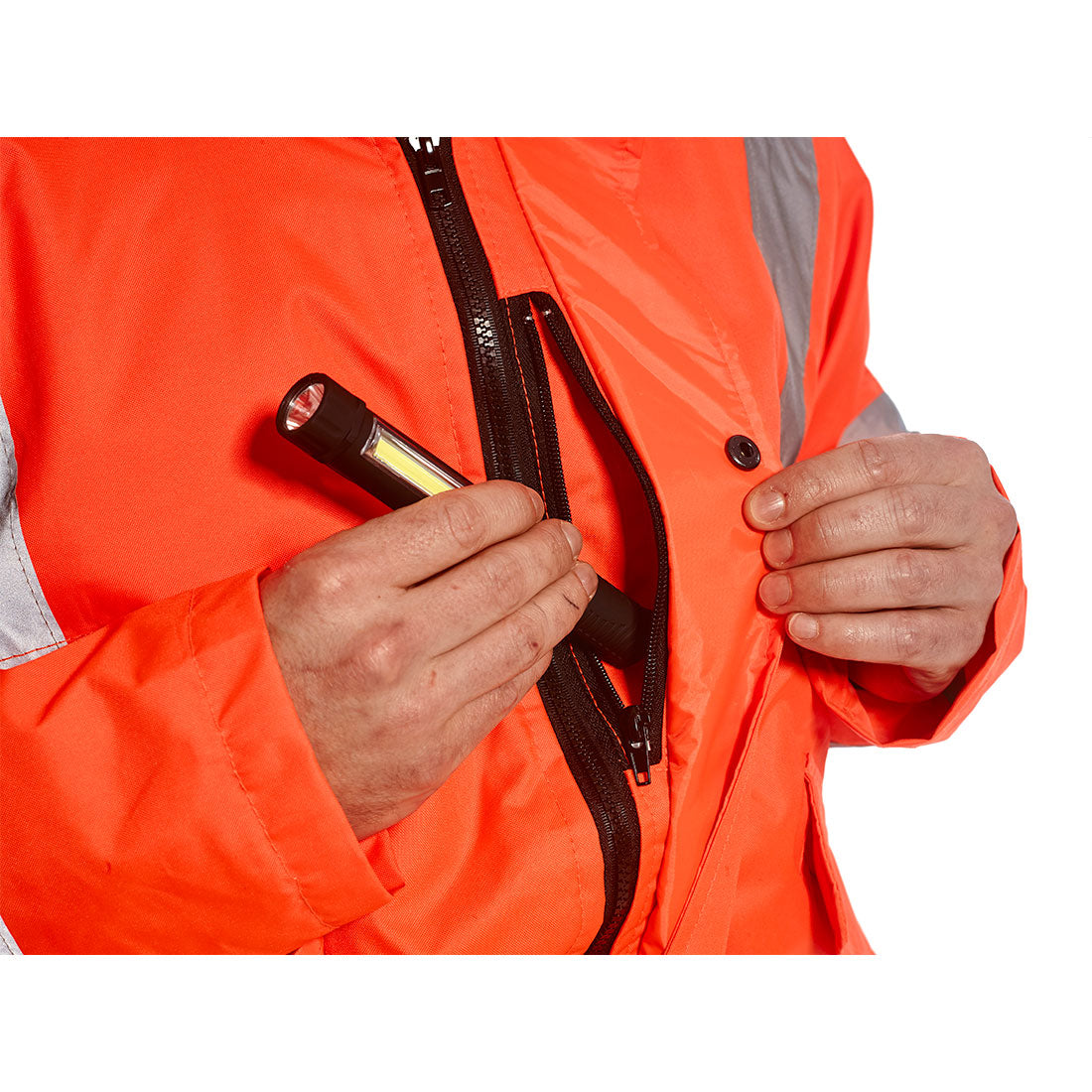 Portwest Hi-Vis Bomber Jacket URT32 - New England Safety Supply