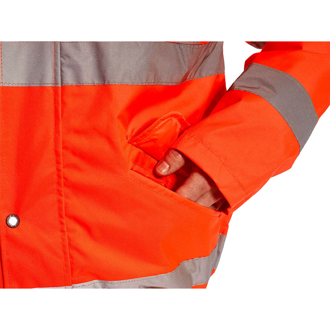 Portwest Hi-Vis Bomber Jacket URT32 - New England Safety Supply
