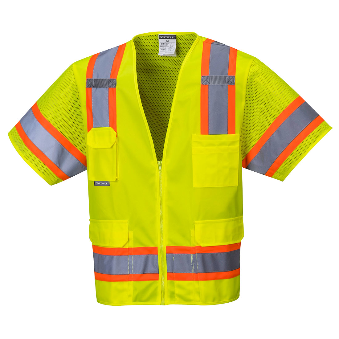 Portwest Aurora Sleeved Hi-Vis Vest US373 - New England Safety Supply