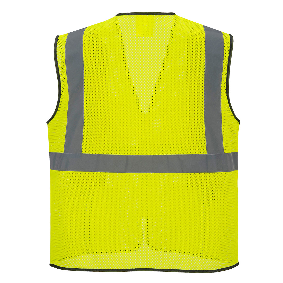 Portwest US380 Tampa Hi-Vis Reflective Safety Work Zipper Cooling Mesh Vest ANSI - New England Safety Supply