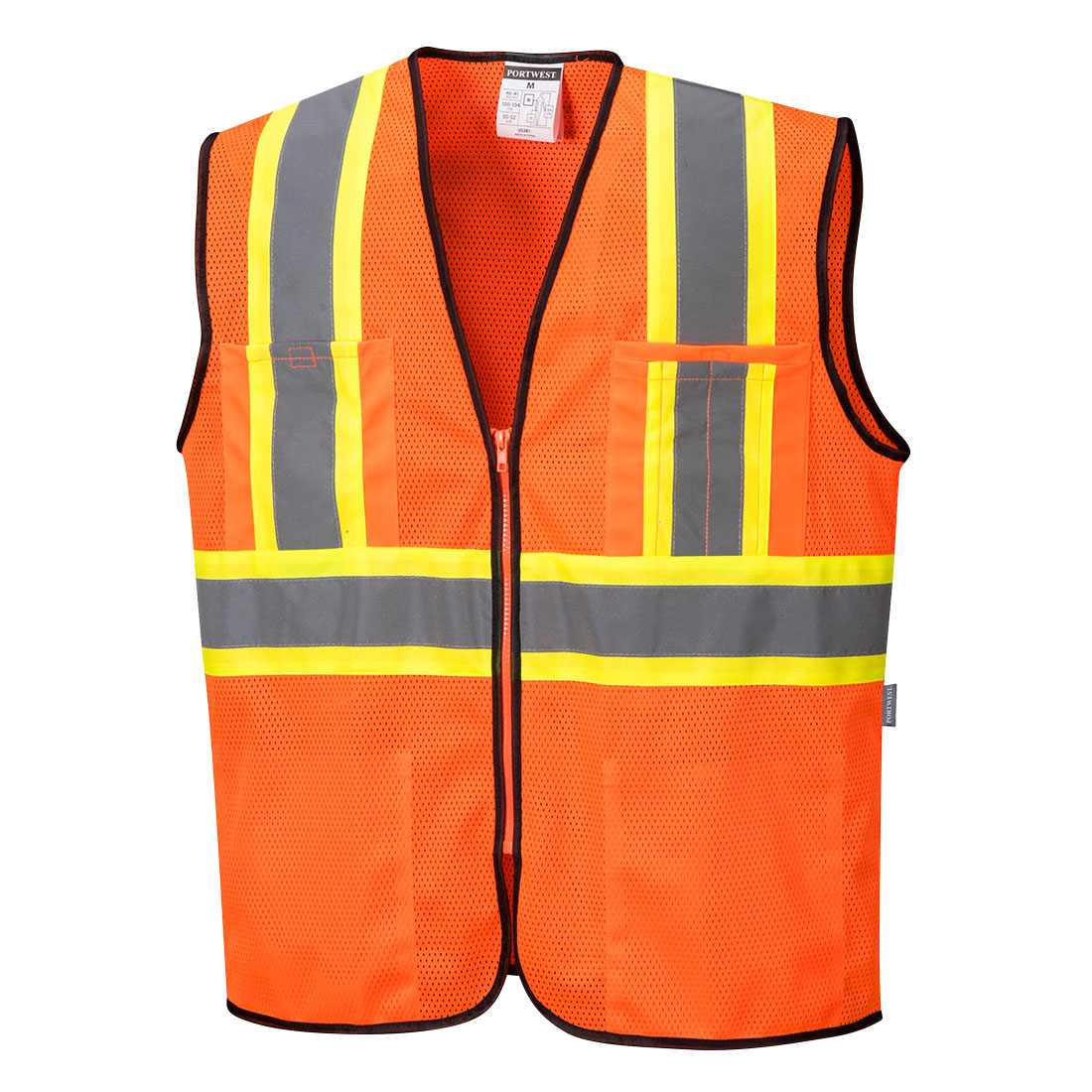 Portwest Frisco Contrast Hi-Vis Vest US381 - New England Safety Supply