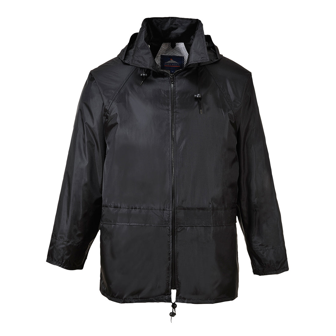 Portwest US440 Classic Waterproof Rain Jacket wth Pack Away Hood & Sealed Seams - New England Safety Supply