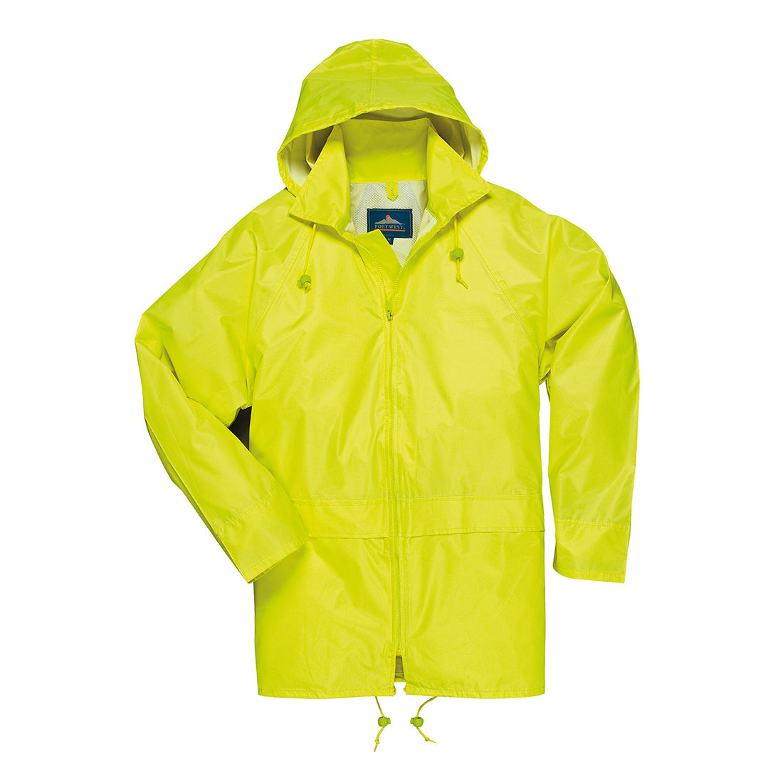 Portwest US440 Classic Waterproof Rain Jacket wth Pack Away Hood & Sealed Seams - New England Safety Supply
