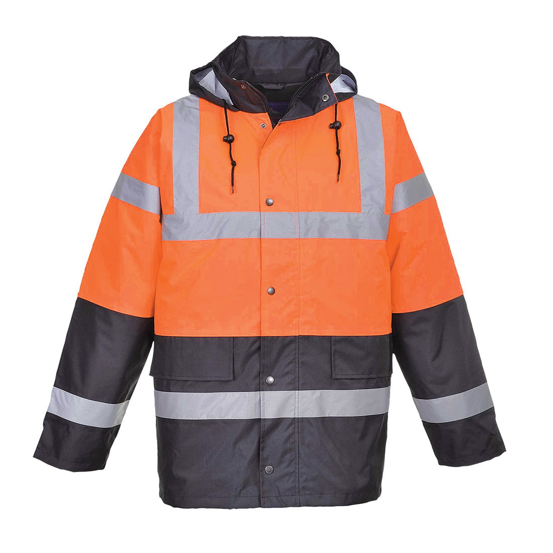 Portwest Hi-Vis Contrast Traffic Jacket US467 - New England Safety Supply