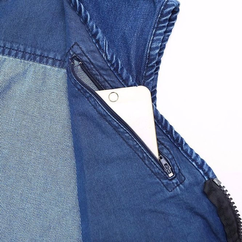 Denim Work Vest - New England Safety Supply