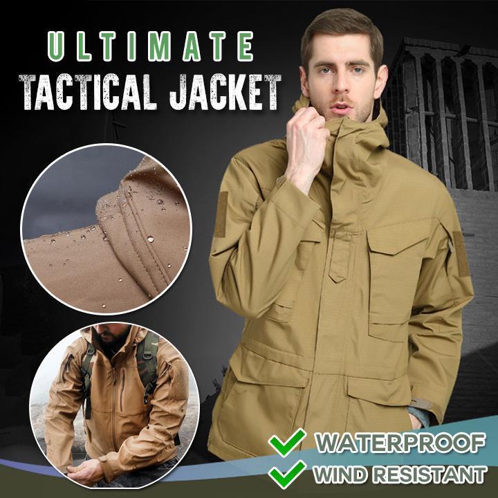 Waterproof Windbreaker Multi-Pocket Camouflage Jacket - New England Safety Supply