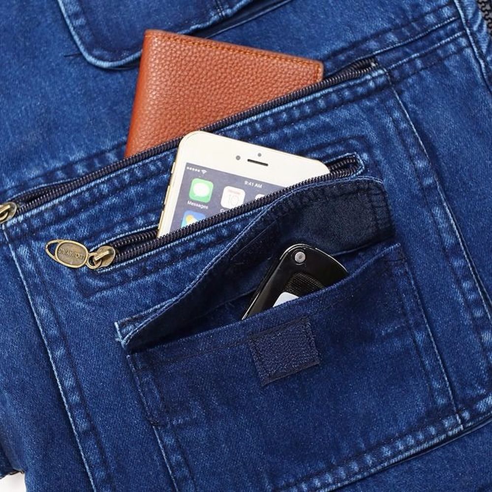 Denim Work Vest - New England Safety Supply