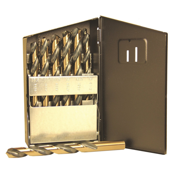 Norseman SP-25M Jobber Length 25 Piece Metric Drill Bit Set 58660