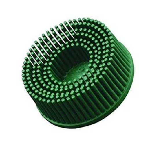 Roloc Bristle Disc Grade-50, Size-2, Green