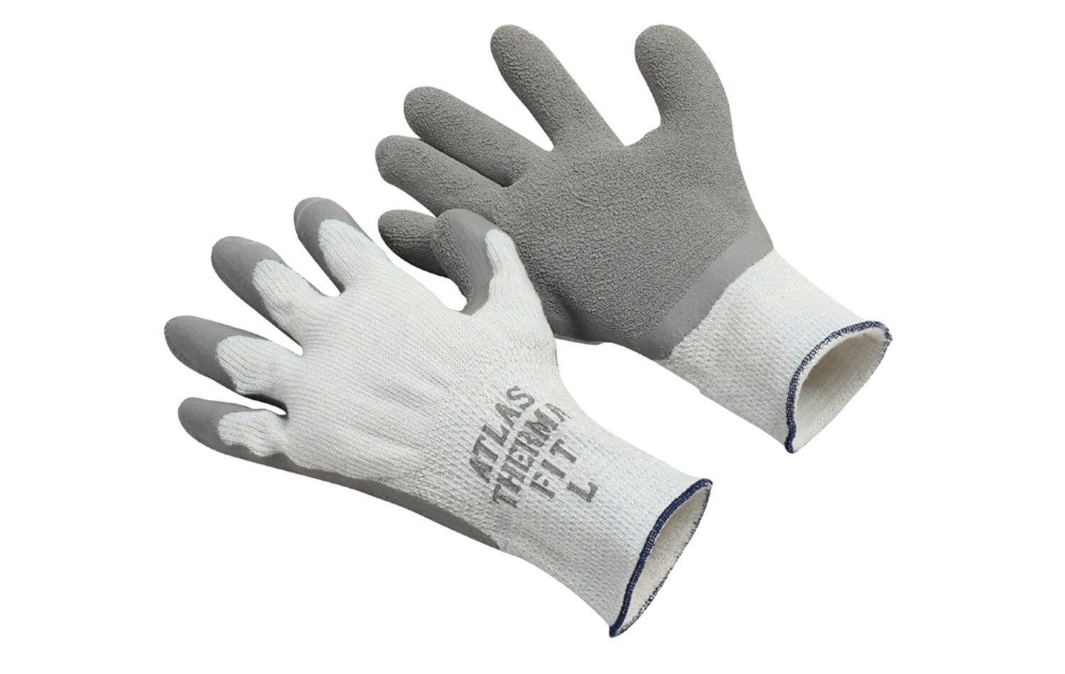 GRAY RUBBER GLOVE PALM COATED, INSULATED LINER (CASE) - New England Safety Supply