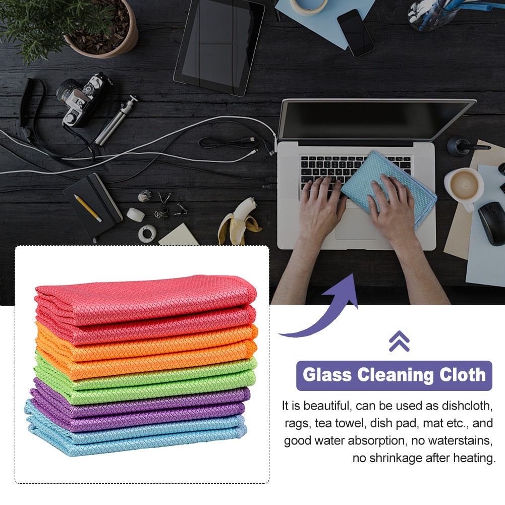 Microfiber Cleaning Cloth - New England Safety Supply