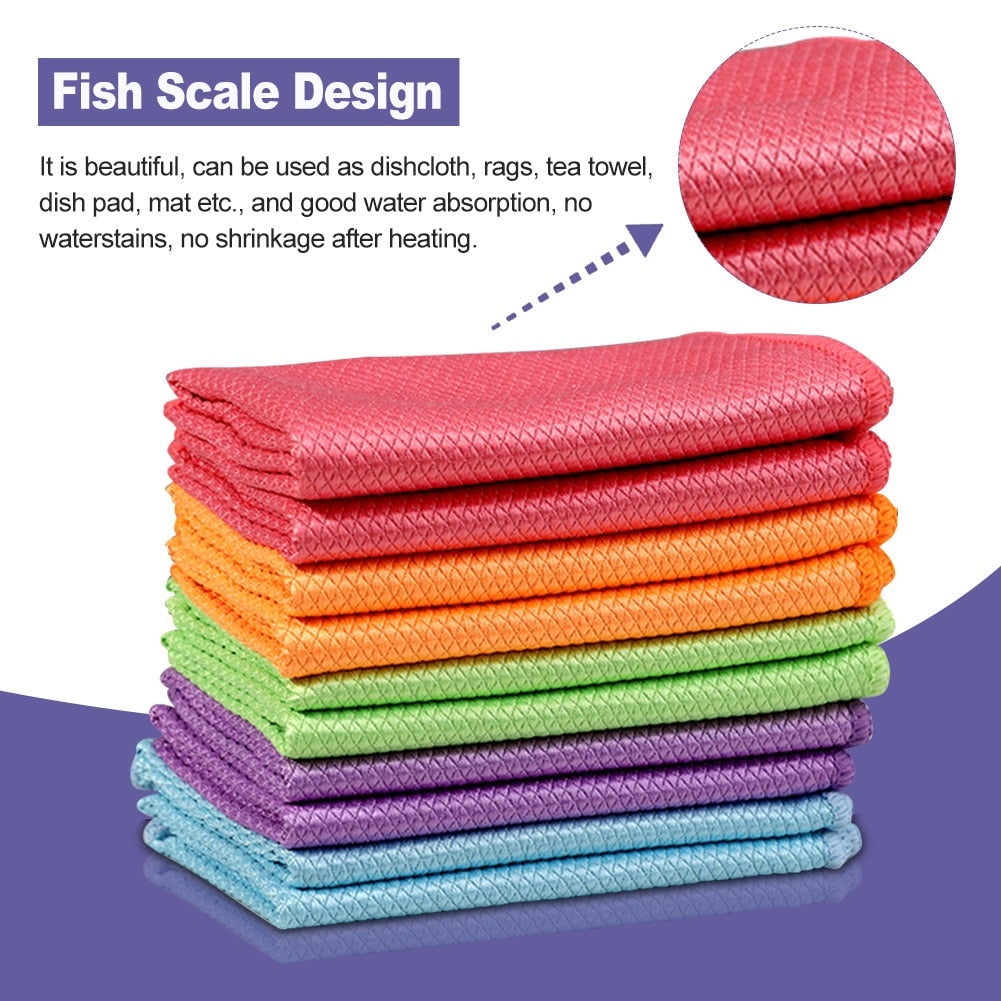 Microfiber Cleaning Cloth - New England Safety Supply