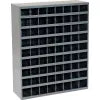 Durham Steel Storage Parts Bin Cabinet 363-95 Open Front - 72 Compartments