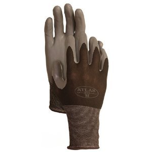 4 Pack Atlas Glove 370BBK Atlas Nitrile Tough Gloves - New England Safety Supply