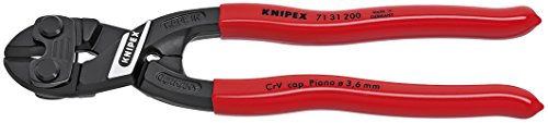 KNIPEX - 71 31 200 Tools - CoBolt Compact Bolt Cutter With Notched Blade (7131200), 8-Inch