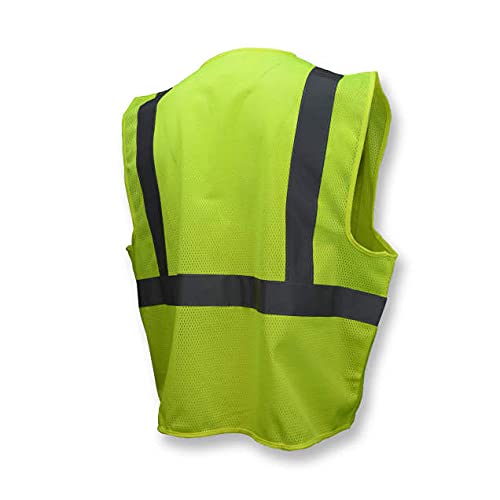 Radians SV2ZGM Polyester Mesh Economy Class 2 High Visibility Vest - New England Safety Supply