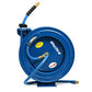 BLUBIRD BBRHD1250 18ga. Retractable Hose Reel with 1/2" X 50' Air Hose, 12 Point Ratcheting Gear, Next-Gen Rubber, Lightest, Strongest, Most Flexible, 300 PSI, -50F to 190F Degrees, Polyester Braided