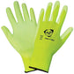 Global Glove PUG11 Polyurethane/Nylon Glove, Work, Large, White (Case of 144),Yellow