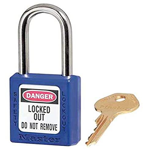 Master Lock Zenex Thermoplastic Safety Padlock, Capacity, Volume, Plastic, Standard - New England Safety Supply