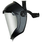 Uvex Bionic Face Shield with Clear Polycarbonate Visor and Anti-Fog/Hard Coat (S8510) - New England Safety Supply
