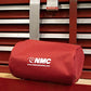 NMC Lockout Pouch - Red, Nylon Pouch for 12 Piece Safety Kit with Tags, Lockout Hasps, Circuit Breaker Lockout, Shackle Locks - New England Safety Supply