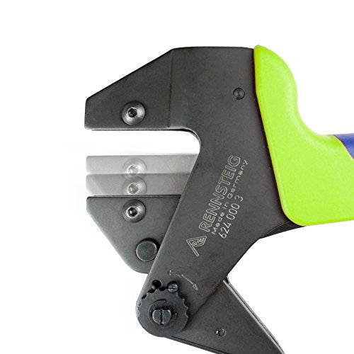 The Original Rennsteig Multifunction Tool for Cutting/Stripping/Crimping of 10 AWG Multi-Contact Mc4 (Solarline 2) contacts