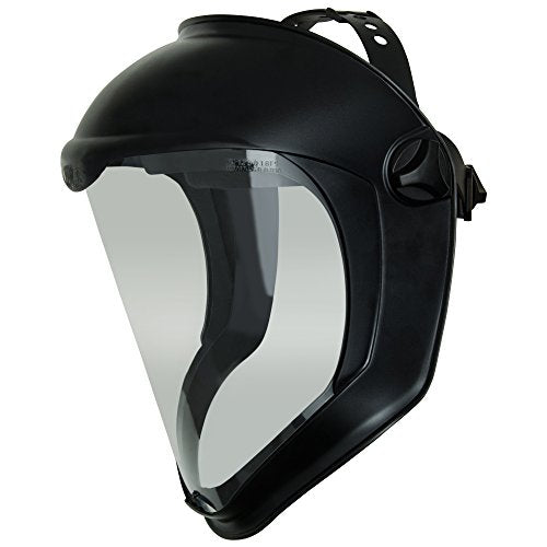 Uvex Bionic Face Shield with Clear Polycarbonate Visor and Anti-Fog/Hard Coat (S8510) - New England Safety Supply