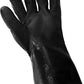 Global Glove 700 FrogWear PVC Jersey Lined Premium Glove with Knit Wrist Cuff, Chemical Resistent, 12" Length, Extra Large, Black (Case of 72)