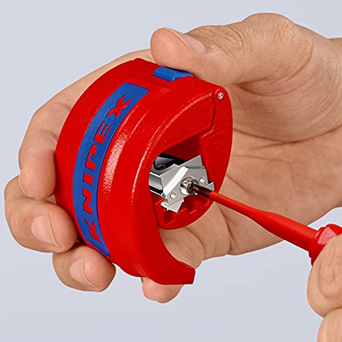 Knipex BiX® Cutter for plastic pipes and sealing sleeves 72 mm 90 22 10 BK