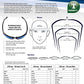 Bullhead Safety Pompano Polarized Safety Glasses, ANSI Z87+, Performance Fog Technology and Scratch Resistant Lenses, Polycarbonate Eyewear with UV Light Protection, Ice Blue Lenses, Matte Black Frame