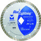 Mercer Abrasives Industries 660700 Blue Lightning Turbo Diamond Blade, 7-Inch