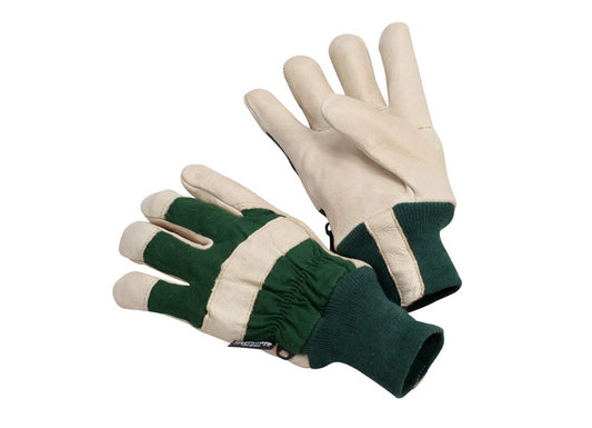 LINED PIGSKIN WITH KNIT WRIST GLOVES (CASE) - New England Safety Supply