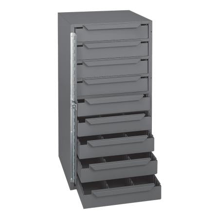 Cabinet, 9 Drawers, Perfect for Tool and Smaller Part Storage - Durham Manufacturing