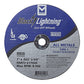 Mercer Industries 617040 Type 1 Double Reinforced Cut-Off Wheel, All Metals Cutting, including SS, 25 Pack, 7" x .045" x 5/8"