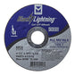 Mercer Industries 617010 Type 1 Double Reinforced Cut-Off Wheel, All Metals Cutting, including SS, 50 Pack, 4-1/2" x .045" x 7/8"