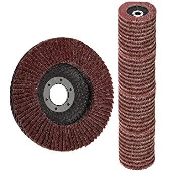 4-1/2" X 7/8 ALUMINUM OXIDE FLAP DISC (50 Pack) - New England Safety Supply
