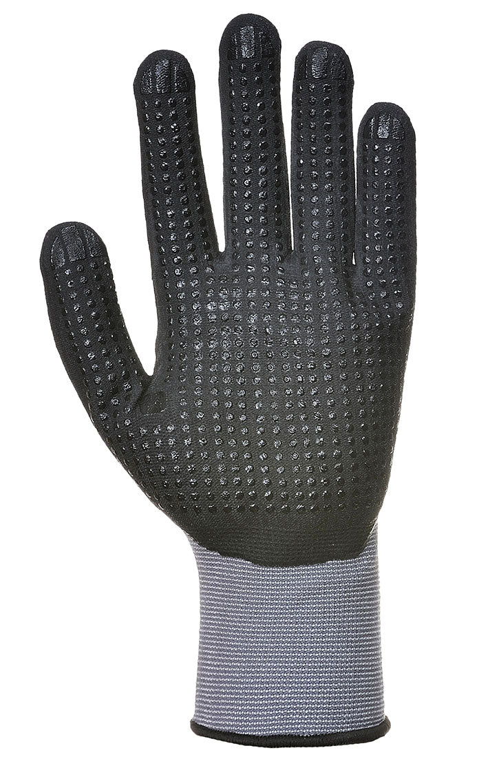 Portwest A351 DermiFlex Plus Handling Glove with PU/Nitrile Foam Palm Grip ANSI - New England Safety Supply