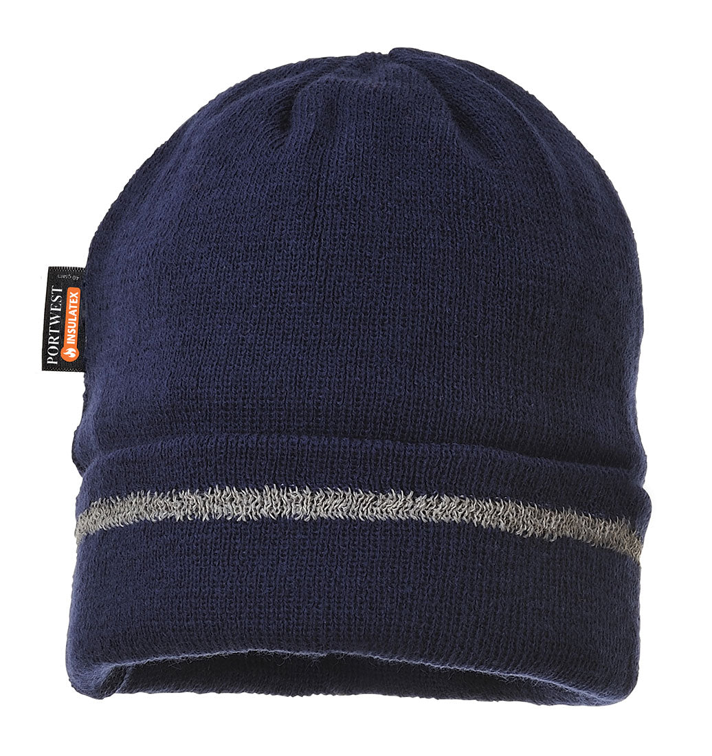 Portwest Knitted Hat Reflective Trim B023 - New England Safety Supply