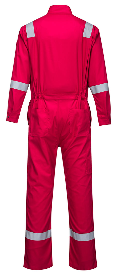 Portwest FR94 Bizflame Fire Resistant Coverall with FR Reflective Tape ASTM NFPA - New England Safety Supply