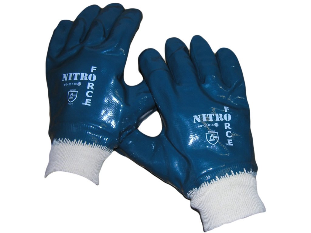 “NITRO FORCE”  PREMIUM NITRILE DIPPED GLOVES (CASE) - New England Safety Supply