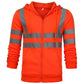 High Visibility Sweatshirt With Reflective Tape - New England Safety Supply