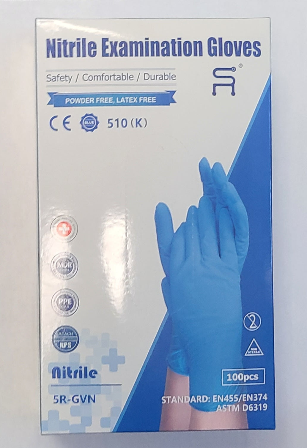 Nitrile Examination Gloves Powder Free Latex Free 100 - New England Safety Supply
