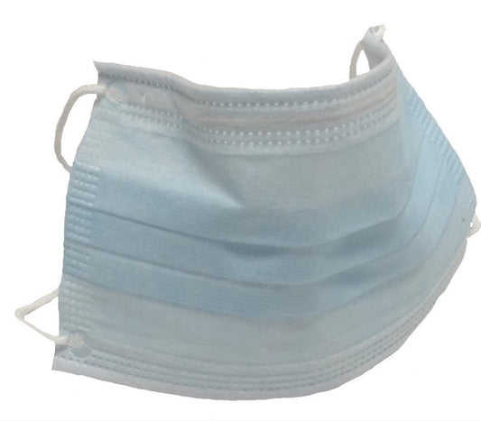 3 PLY PLEATED DUST MASKS (CASE OF 500) - New England Safety Supply